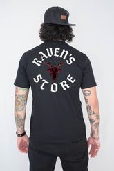 Camiseta Unissex Preta Bode Raven's